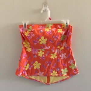 lilly pulitzer tube top
